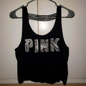 ❤PINK Victoria's Secret loose fit crop tank size XS